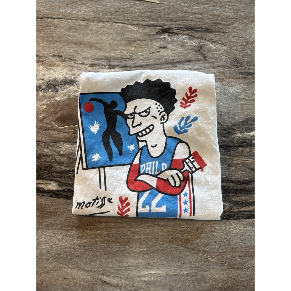 Philadelphia 76ers VJ Edgecombe Matisse L/S Tshirt 2019-2020 2XL Cookies Hoops